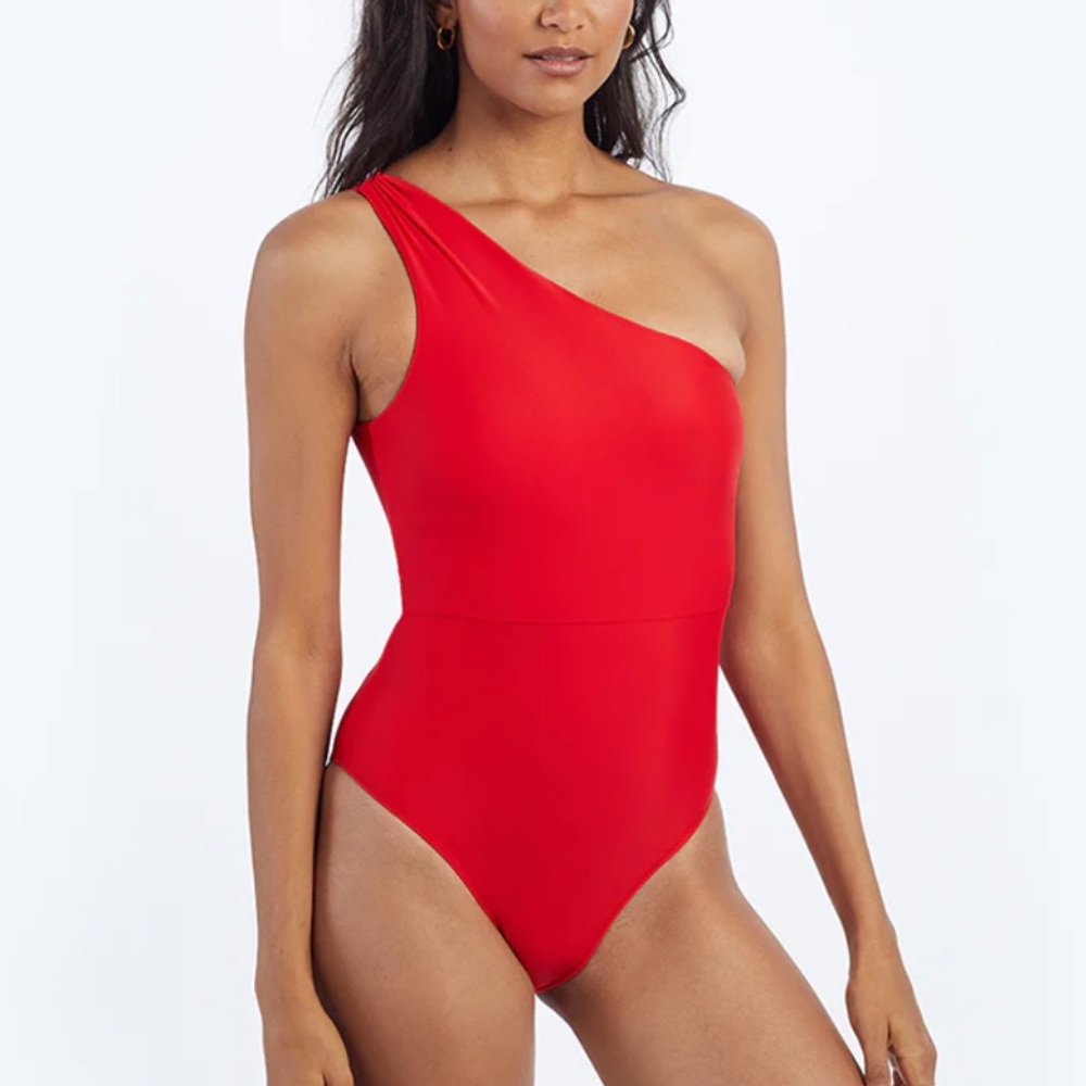 NWOT Summersalt One Piece - The Rushed Sidestroke in Lava